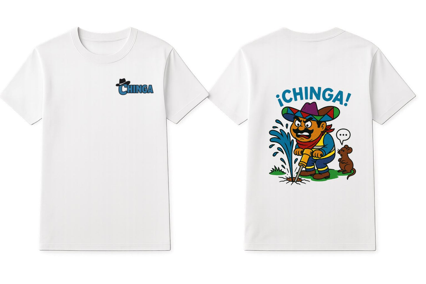 Short Sleeve Jackhammer Scene Tee