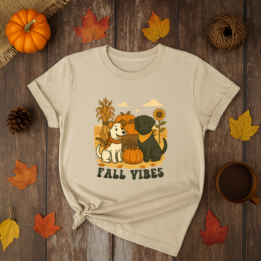 Fall Vibes Puppy Top