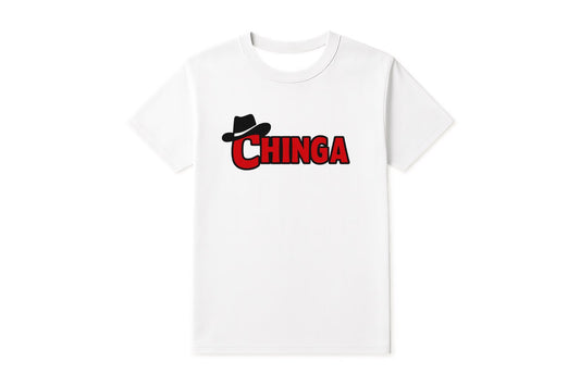 Short Sleeve Red Chinga Logo T-Shirt