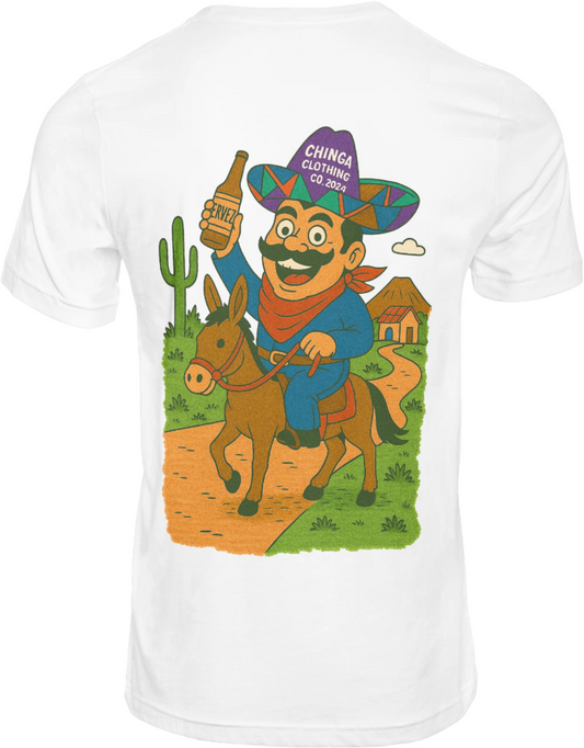 Short Sleeve Burro Scene Tee