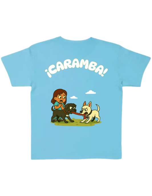 Playful Dog Scene T-Shirt